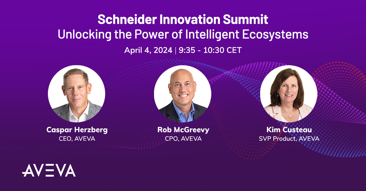 Join us at the @SchneiderElec #InnovationSummit to discover how industrial companies are embracing the power of connected ecosystems. Find out more about the #InnovationSummit: bit.ly/3PN4WYS