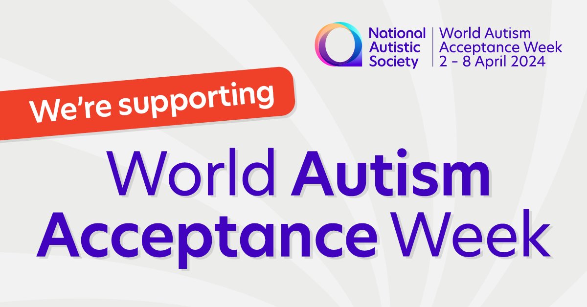 We’re excited to be celebrating #AutismAcceptanceWeek 2024, from 2-8 April. We’ll be showcasing our Trust’s Autism Service and also encouraging you to get involved, listen to autistic voices and learn more about autism. 🌈♾️