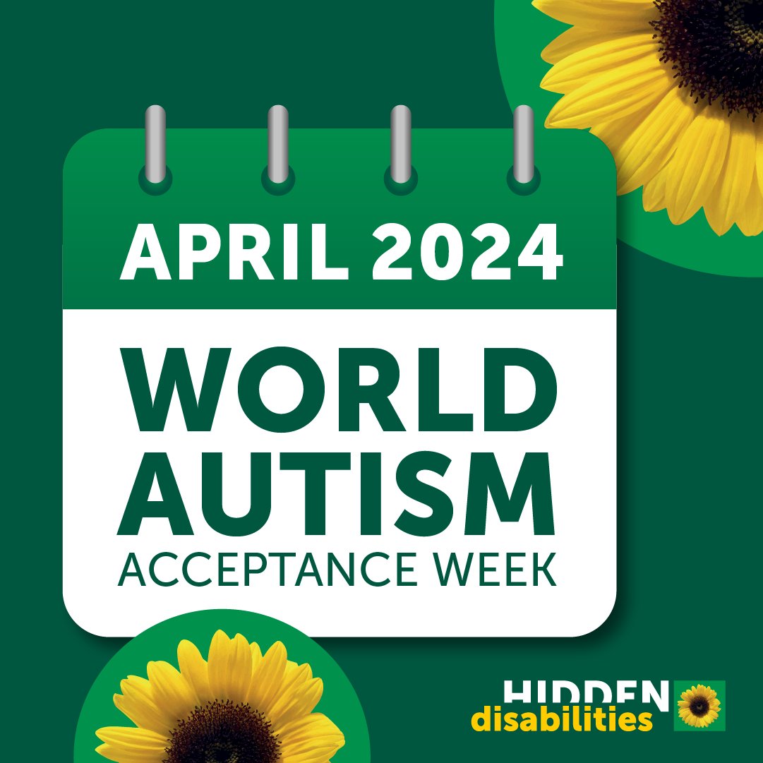 The Invisible disabilities index provides an overview of different non-visible health conditions.
Discover more about Autism here: asiam.ie

#WAAW #WorldAustimAcceptanceWeek #Autism #HiddenDisabilities #SunflowerLanyard #BeSeenWithSunflower #Neurodiversity