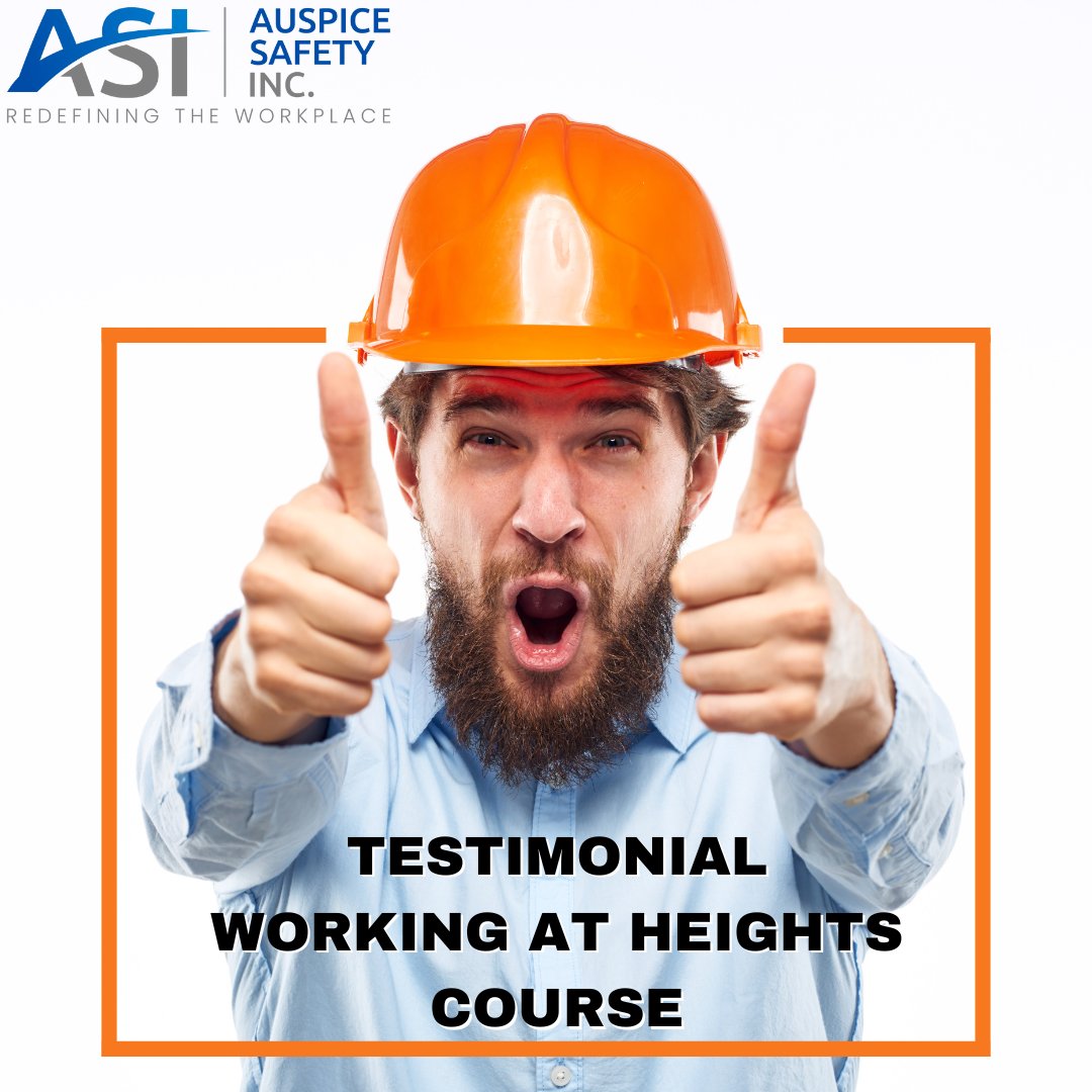 #𝐓𝐞𝐬𝐭𝐢𝐦𝐨𝐧𝐢𝐚𝐥𝐓𝐮𝐞𝐬𝐝𝐚𝐲  The introduction of mandatory working-at-heights training in Ontario resulted in a significant decrease in fall-from-height injuries among construction workers.  Visit our website for more information or to register ow.ly/IVbM50QKnI9