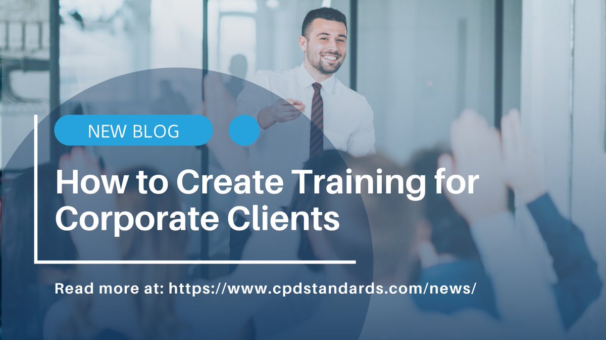 Unlock your workforce's potential with corporate training!🚀 Discover steps to tailor programs to L&D goals, boost performance, and resonate with clients. 📖Read more: cpdstandards.com/news/friday-fr… #CorporateTraining #LearningAndDevelopment