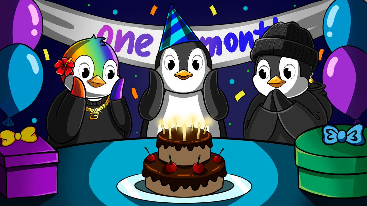 Happy 1 month of #BlastPenguins! 🐧

The project's rise is a testament to the community's unity and the team's dedication to making Blast Penguin the #1 project in the #Blast ecosystem.

The journey is just beginning to follow the roadmap!