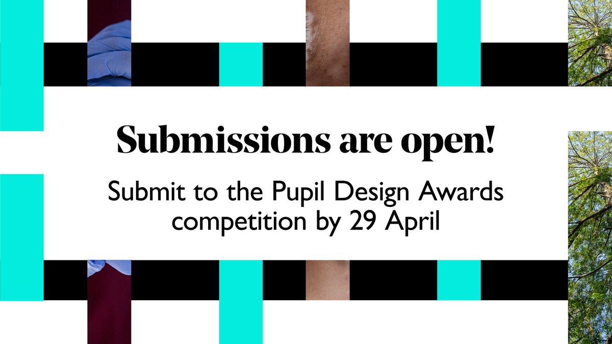 📢 Entries for our #PupilDesignAwards competition are OPEN 📢

Download your chosen brief for entry details and submit your proposals before the final deadline on 29 April: thersa.co/3IelHIl

We look forward to seeing your innovative work!