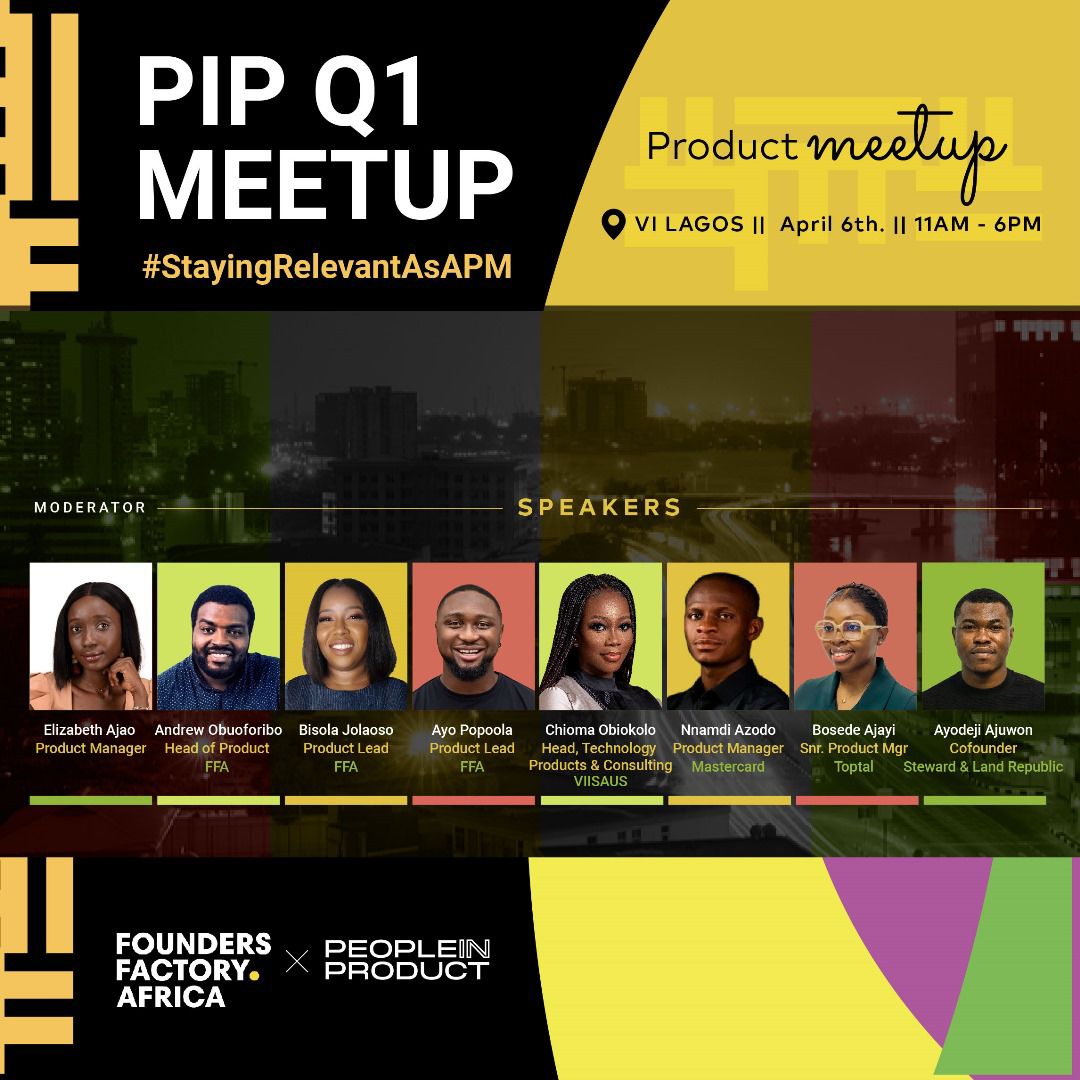 👋 Hi guys, our Q1 meetup is almost here! 💃🏻

We’d like to Introduce our incredible lineup of speakers! 🚀

Get ready to be inspired by these industry experts who will share valuable insights. Alongside, fun, games and networking with other product people. 💙

#PIPQ1ProductMeetup