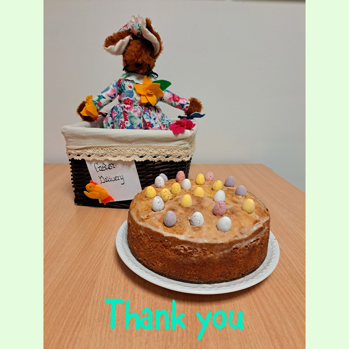 Thank you to all staff who worked across the Easter weekend 🐣 Also special thanks from the GEMS & Medicine team for the donation of a lovely Easter cake last week #Thankyou #WorktogetherCelebrateTogether