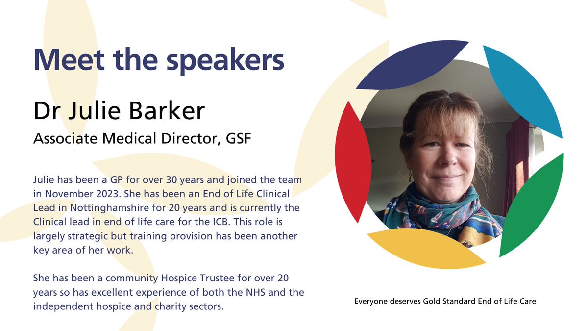 Join us online on 17th April as we hear from Dr Julie Barker who will be discussing why ICBs should be prioritising quality end of life care. Secure your free ticket today and mark your calendars! ➡️ rb.gy/cgzo0e #EndOfLifeCare #IntegratedCareSystems