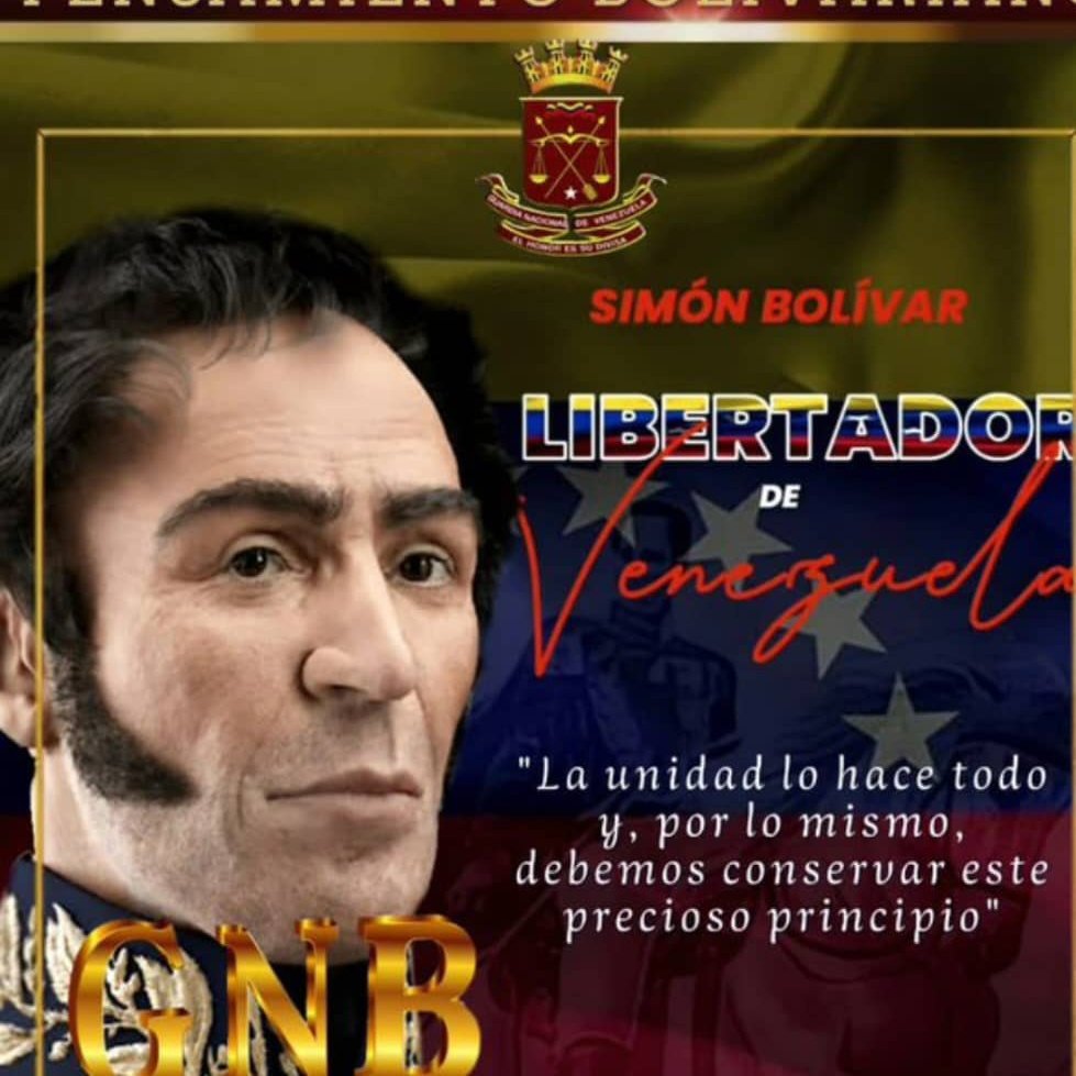 #31Mar #BuenosDiasATodos Con Ustedes Pensamiento de Nuestro Liberador Simón Bolívar Padre de la patria Grande.