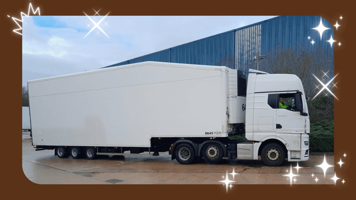 For just one customer, these double decker trailers will reduce the number of trips per year by 700. That’s 128,000km saved, making a real difference to carbon emissions. #SustainableLogistics #SupplyChainEfficiency #CarbonReduction #RefrigeratedLogistics #DeliveringWinners