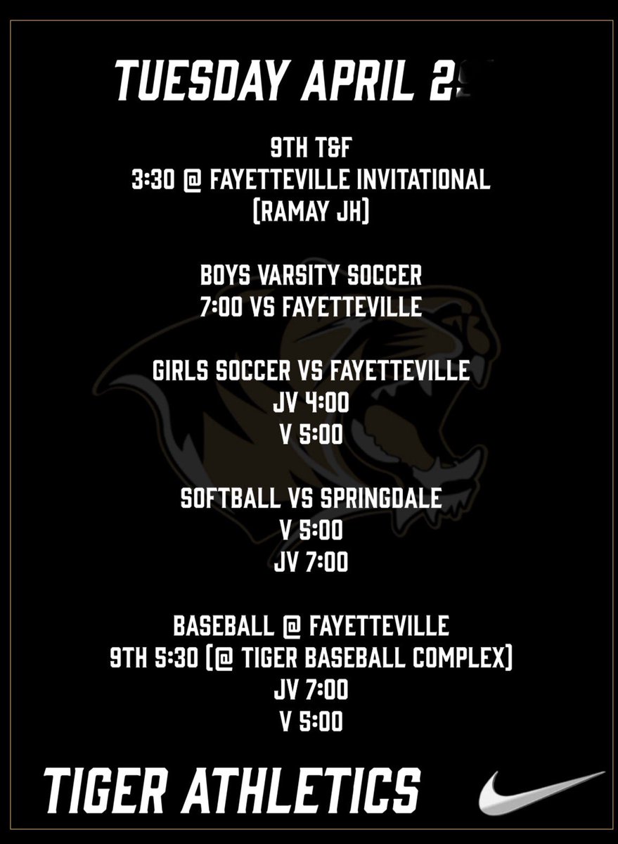 BHS Athletics #TigerDNA tweet media