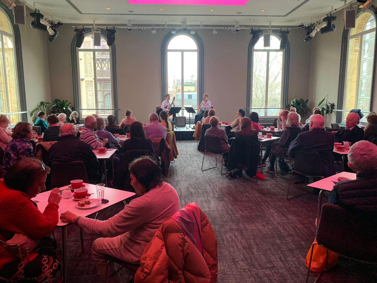 What's it like living with dementia ..... Music and cake @RoyalAlbertHall . #livingwithdementia #dementia #brent #carers @CNWLNHS @Brent_Council