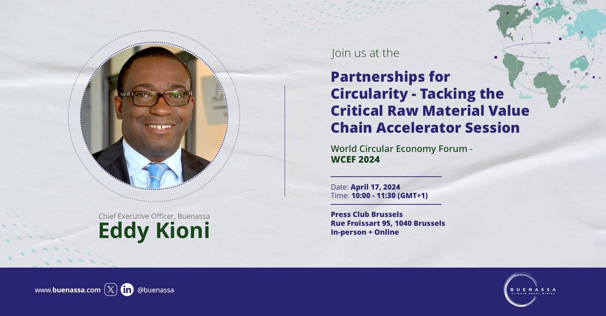 #WCEF2024 #Sustainability #ClimateAction #JustEnergyTransition  #CircularEconomy #StrategicPartnerships #Africa #DRC