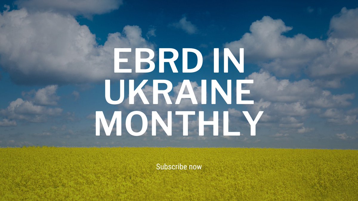Our 10 edition of @EBRD in Ukraine Monthly is out! Last month, our @OdileRenaud delivered a lecture at the @LSEEI on the EBRD's vision for helping Ukraine. Our @JRigterink visited Kyiv, reaffirming our commitment to support the country's real economy. linkedin.com/newsletters/eb…