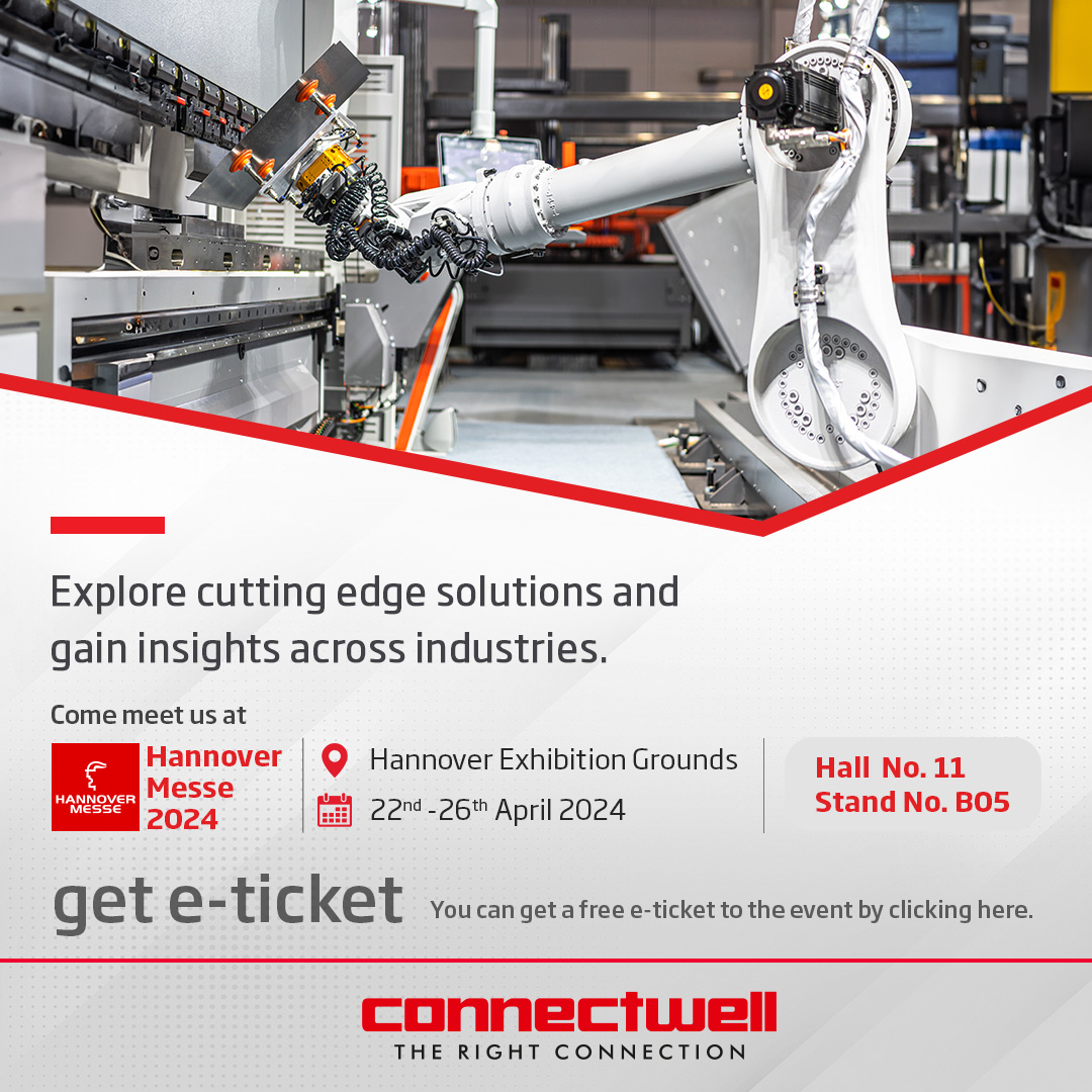 Experience the future of sustainable industry at HANNOVER MESSE 2024! 

Get a free e-ticket by clicking on the link: hannovermesse.de/en/application…

#Connectwell #TheRightConnection 
#HannoverMesse #HannoverMesse2024 
#EnergyExhibition #AutomationIndustry  #PowerIndustry