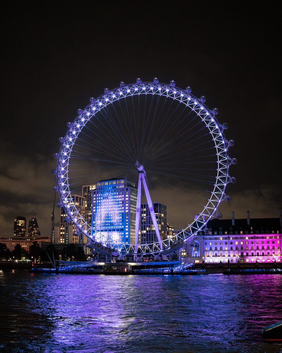 We’re showing our support for World #AutismAcceptanceWeek tonight by illuminating vibrant purple 💜, organised in collaboration with @naslambeth , a local branch of the National Autistic Society @Autism
 #WAAW