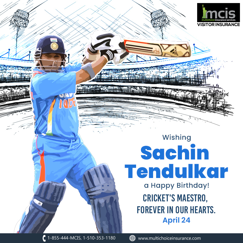 Dear #Sachin, your cricketing prowess transcends boundaries. May your legacy continue to inspire millions to strive for excellence on and off the field. #HappyBirthday! #MCIS