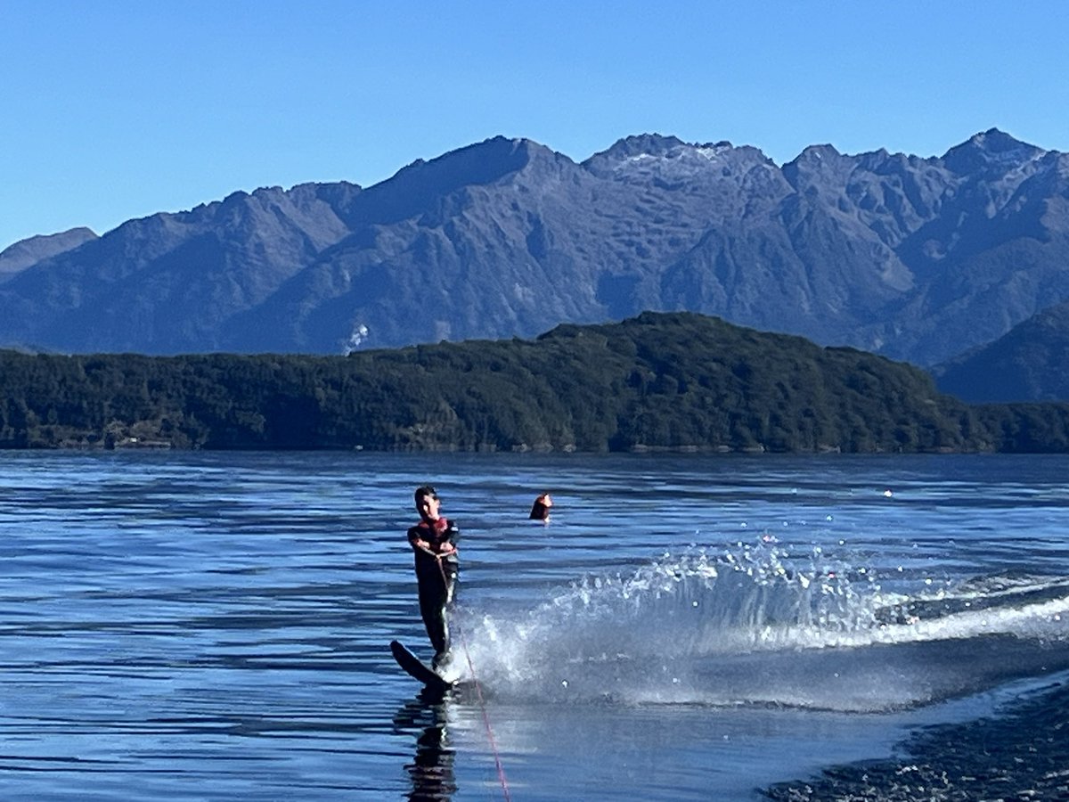 One of NZ’s most underrated lakes!  Last minute decision to hit the lake one more time for the season.  Beach to ourselves and a glass lake.  Southland turned it on for its anniversary.  Unfortunately not had too many days like this over summer.