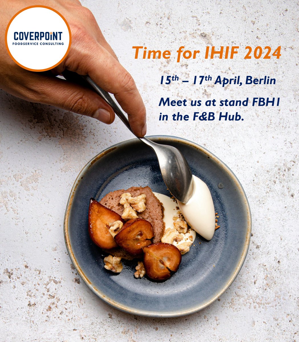 Looking forward to the International Hospitality Investment Forum (IHIF). Our Directors Paulina Herrmann and Richard Moulds will be around to talk F&B strategy, trends & innovation - stop by and say hello.

#hoteldevelopment #ihifemea24 #network #hospitality #foodservice #trends