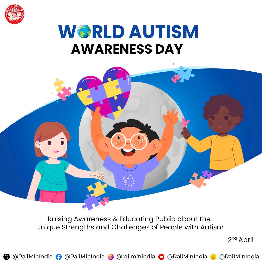 World Autism Awareness Day aims to educate the public about Autism Spectrum Disorder and highlight the importance of inclusivity and accessibility for people with Autism.
