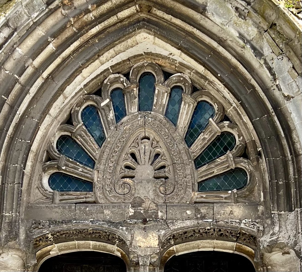 Where tympanum meets lunette? #TympanumTuesday, Normandy edition ⁦@RichardMortime2⁩