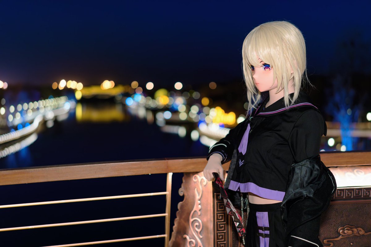 蓝调时刻与点点星光🌉 📸：@shishishi336666 🛠：@nemuzuki99