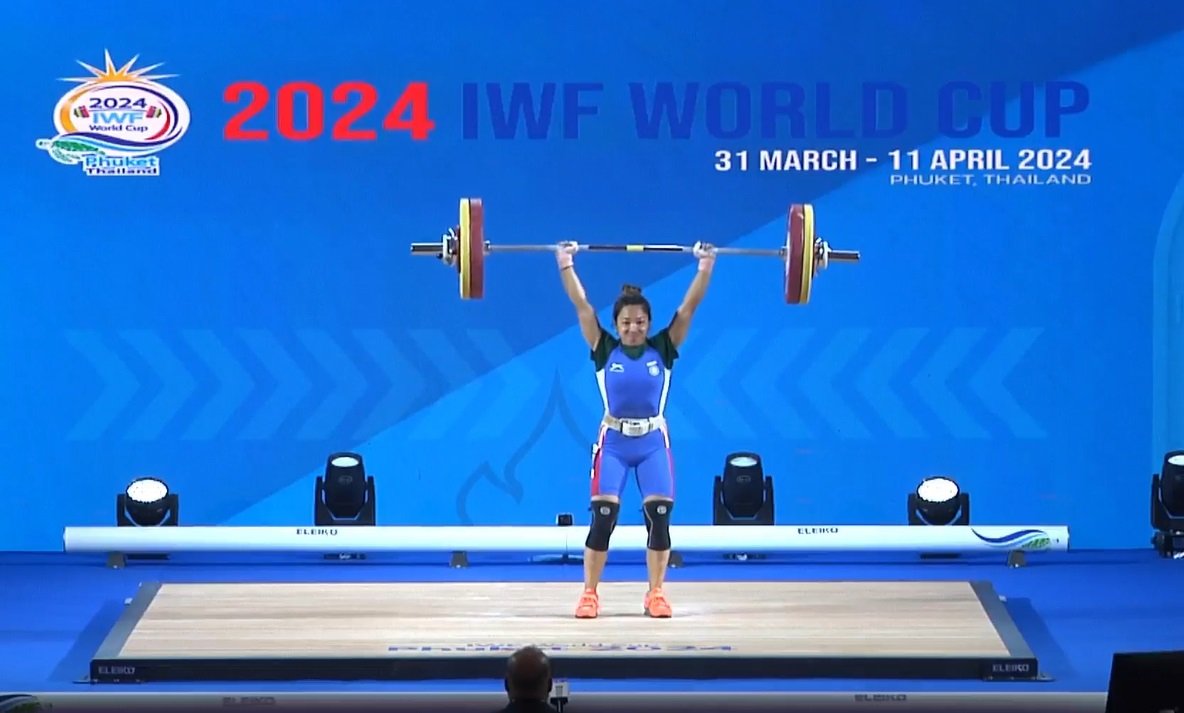 Tokyo Olympics silver medallist Mirabai Chanu qualified for the 2024 Paris Games

#MirabaiChanu #Weightlifting #OlympicQualifer