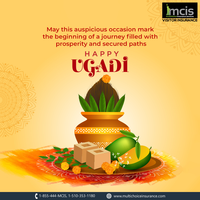 May this new year bring you secure travels on the journey of life filled with prosperity, joy, and blessings. Wishing you and your loved ones a #HappyUgadi! #MCIS