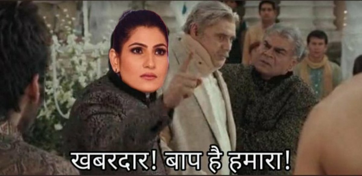 <a href="/RubikaLiyaquat/">Rubika Liyaquat</a> फ़िलहाल अभी तो तू बिलबिला रही है.😜😜🤣🤣🤣