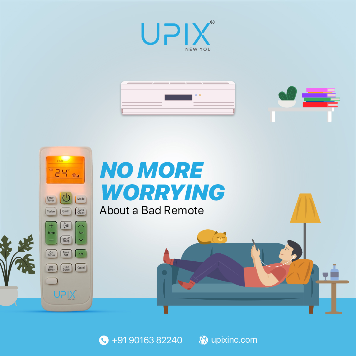 Tired of finicky remotes? Switch to Upix for hassle-free control every time. Enjoy peace of mind with our quality remote solutions.
.
To know more, visit- upixinc.com or WhatsApp Now wa.me/919016382240

#upixinc #RemoteReliability #UpixTech #RemotePeace #supplier