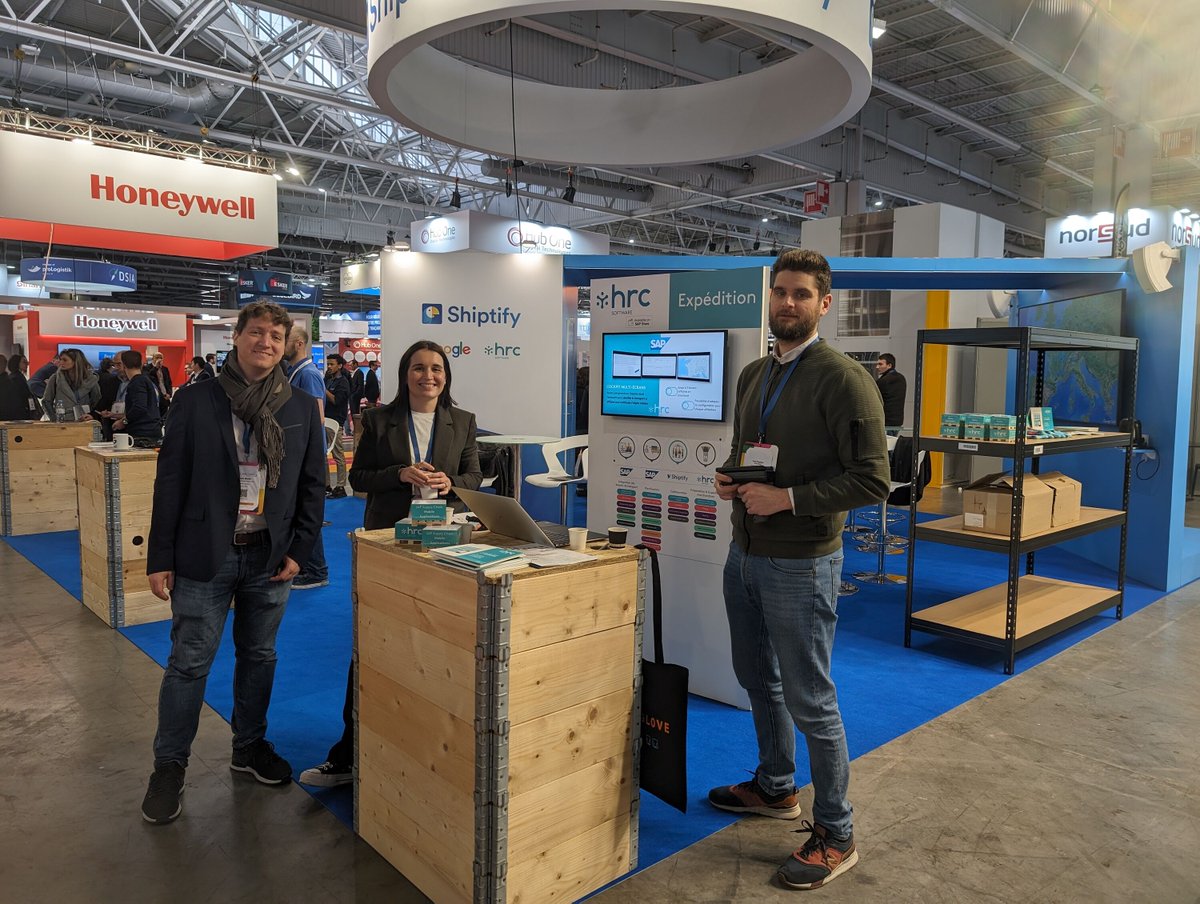HRCConsultingIT's tweet photo. Les équipes @HRC Software étaient présentes au @SITL la semaine dernière, sur le stand de @Shiptify, et accompagnées par @Google. 

👉  Une belle démonstration des possibilités d'intégration de @SAP avec Shiptify, mais aussi de l'intégration de nos solutions Software avec la (gra https://t.co/RkPTbinDiZ