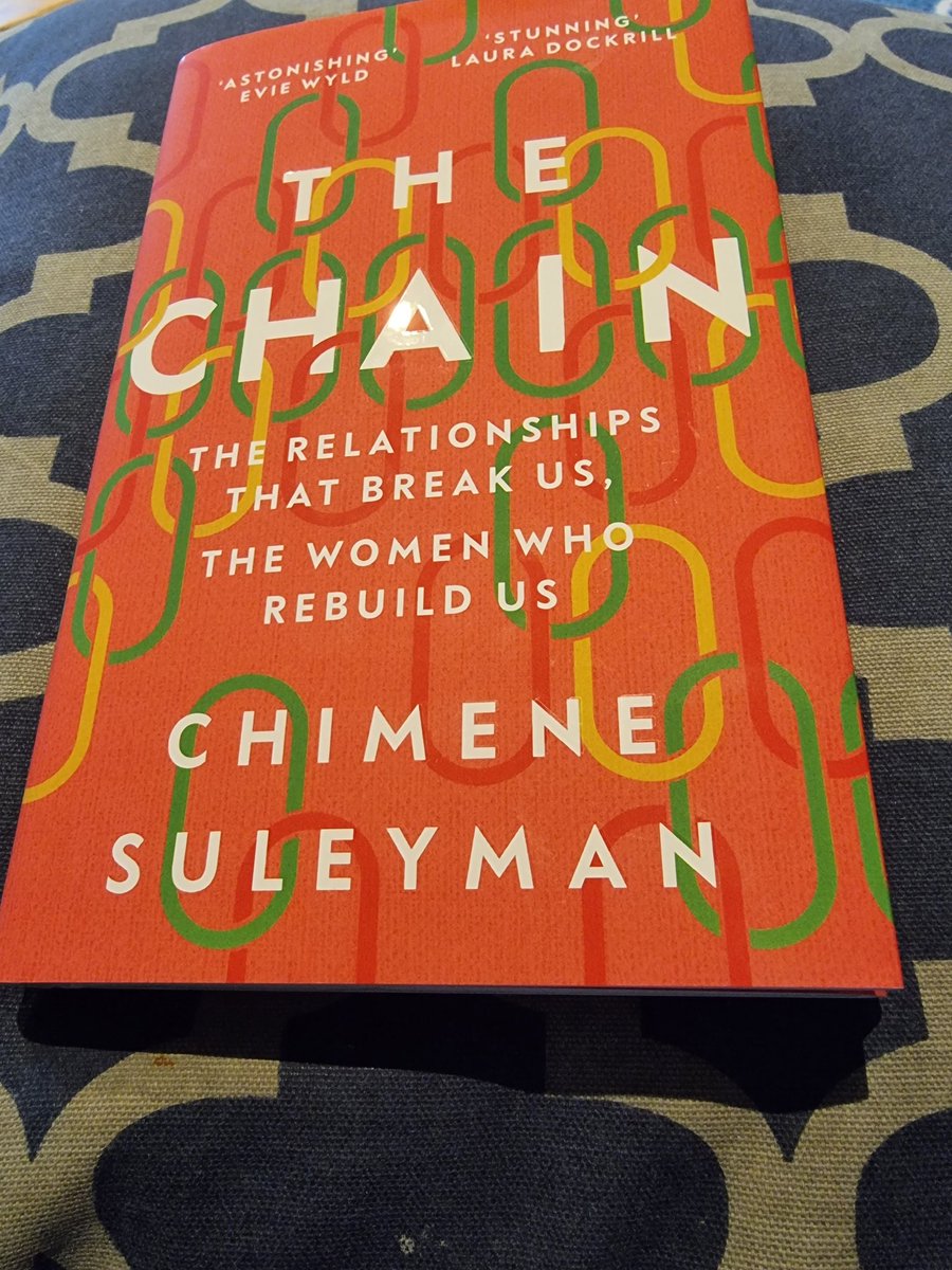 At once shattering and empowering. The Chain by @chimenesuleyman should be on every woman's bedside table. #MentalWellness #WomensHealth