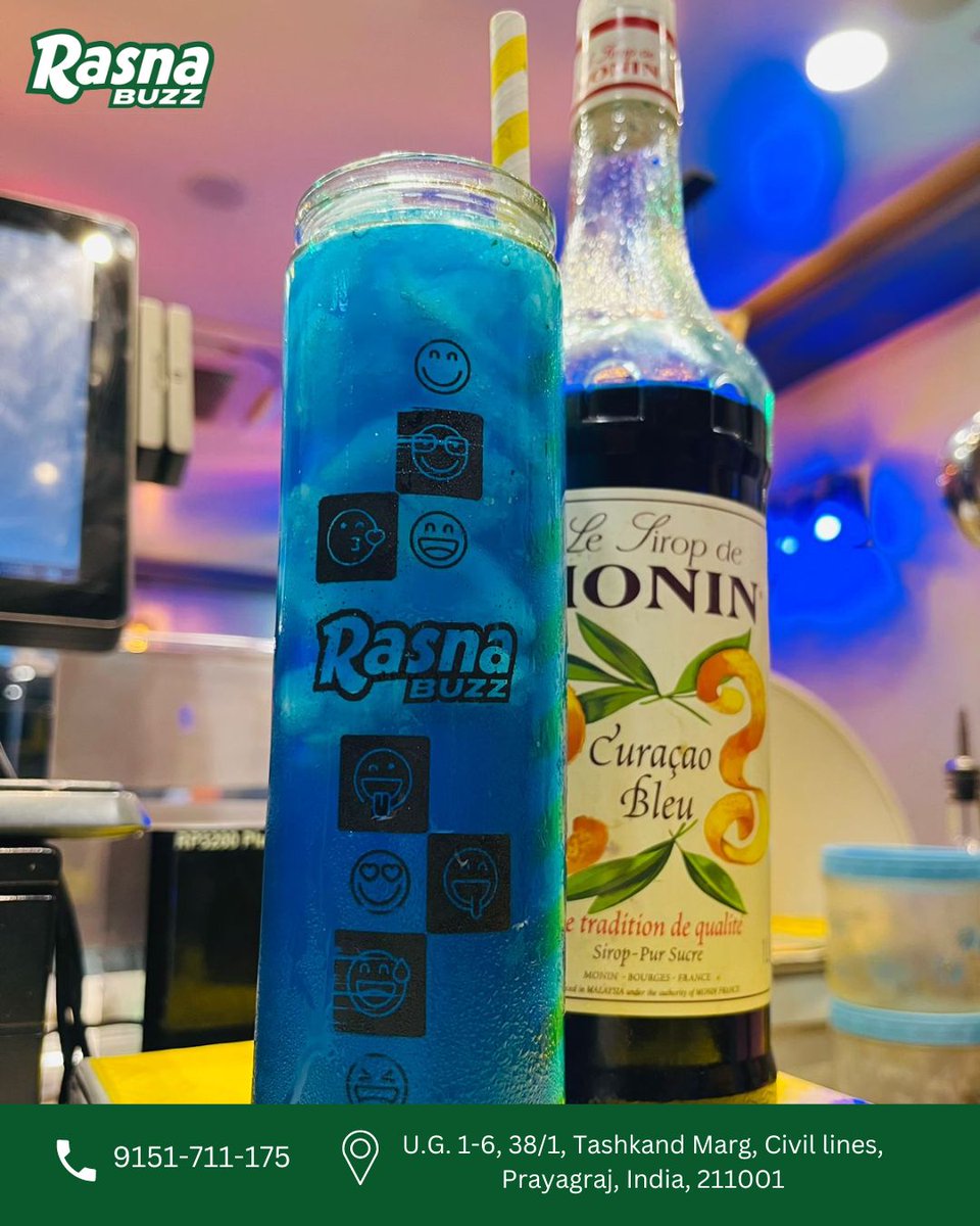 AyushVishal15's tweet image. Dive into pure refreshment with our Blue Lagoon Mocktail – a tantalizing blend of citrusy bliss and cool blue hues. 🍹✨ Experience the taste of paradise! 💙 #BlueLagoonMocktail #SipIntoSerenity