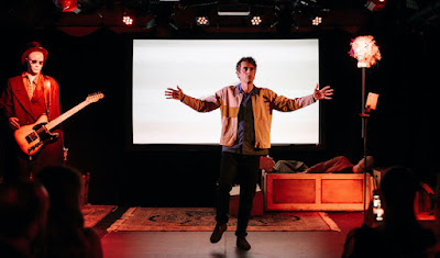 murrayeaston's tweet photo. NEW BLOG on This Is @memorialdevice at @TronTheatre on Saturday.

Set in Ross Raymond's basement ... the passion that Raymond displays for this little known band is utterly infectious and inspiring, lighting the stage and imaginations.

https://t.co/NxMdJAeTyT https://t.co/qpfr4KD76E
