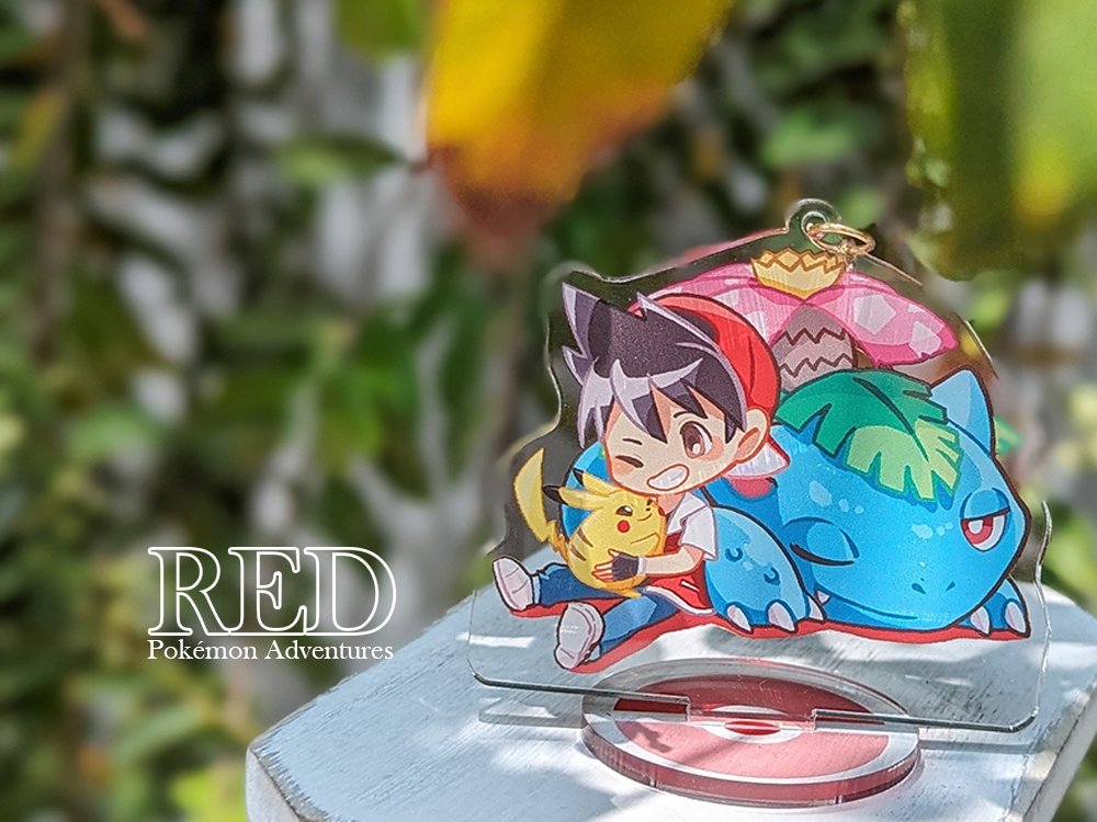 lapis417's tweet image. 雖然推特有在交流的PM粉比較少，還是放一下～
4/13（六） ✨PMonly新品訊息✨
PMSP初代三人組
單面吊飾立牌  $180/款

#PM  #PMSP  #ポケモン  #ポケSP