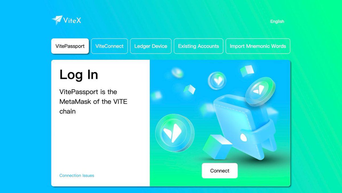 vitelabs's tweet photo. 🚀 Exciting News! Web wallet upgrade ! 🎉 #KeepBuilding

New feature alert: Introducing Vite Passport login for seamless access. 🗝️
Get ready to try your web wallet experience! 🔒

#vite #Vuild #Vullish https://t.co/KVv6XOoUAQ