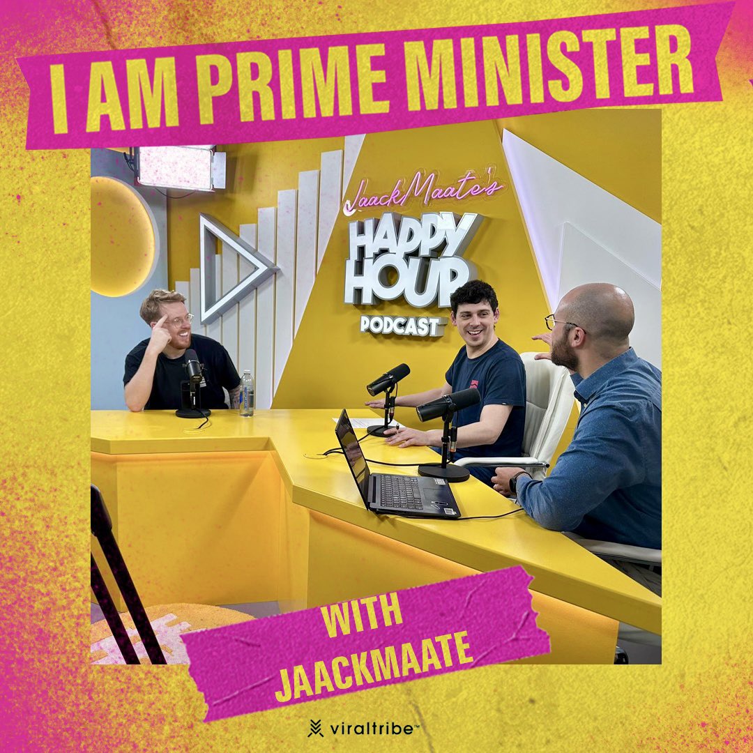 Joining us this week on @iampmpodcast is the fantastic @Jaack! Listen on Apple and Spotify, just click here ➡️bit.ly/IamPMPodcast