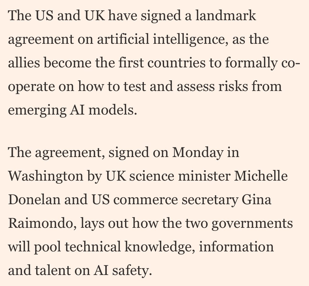 This is a big deal - and further underlines the amazing progress the UK has made on state capacity in AI. Congratulations to the whole AISI team!