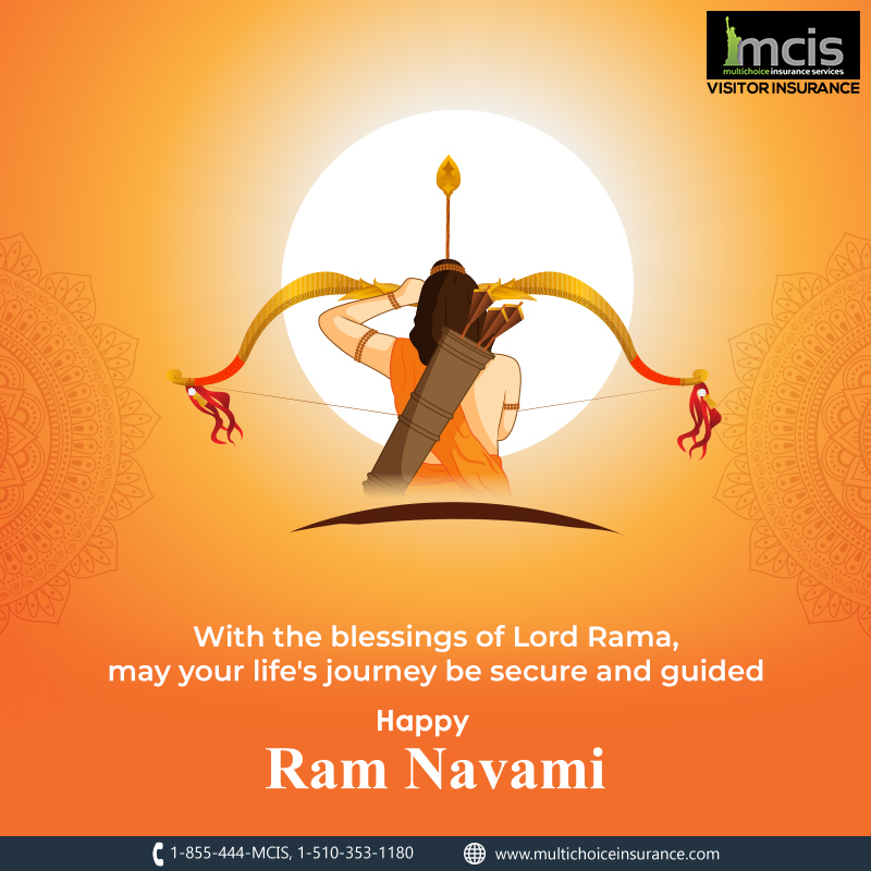 On this auspicious day, may Lord Rama's divine blessings guide you on a journey of righteousness and security. Let's celebrate the birth of the ideal of dharma with devotion and joy, seeking his grace for a blessed life. #HappyRamNavami! #MCIS