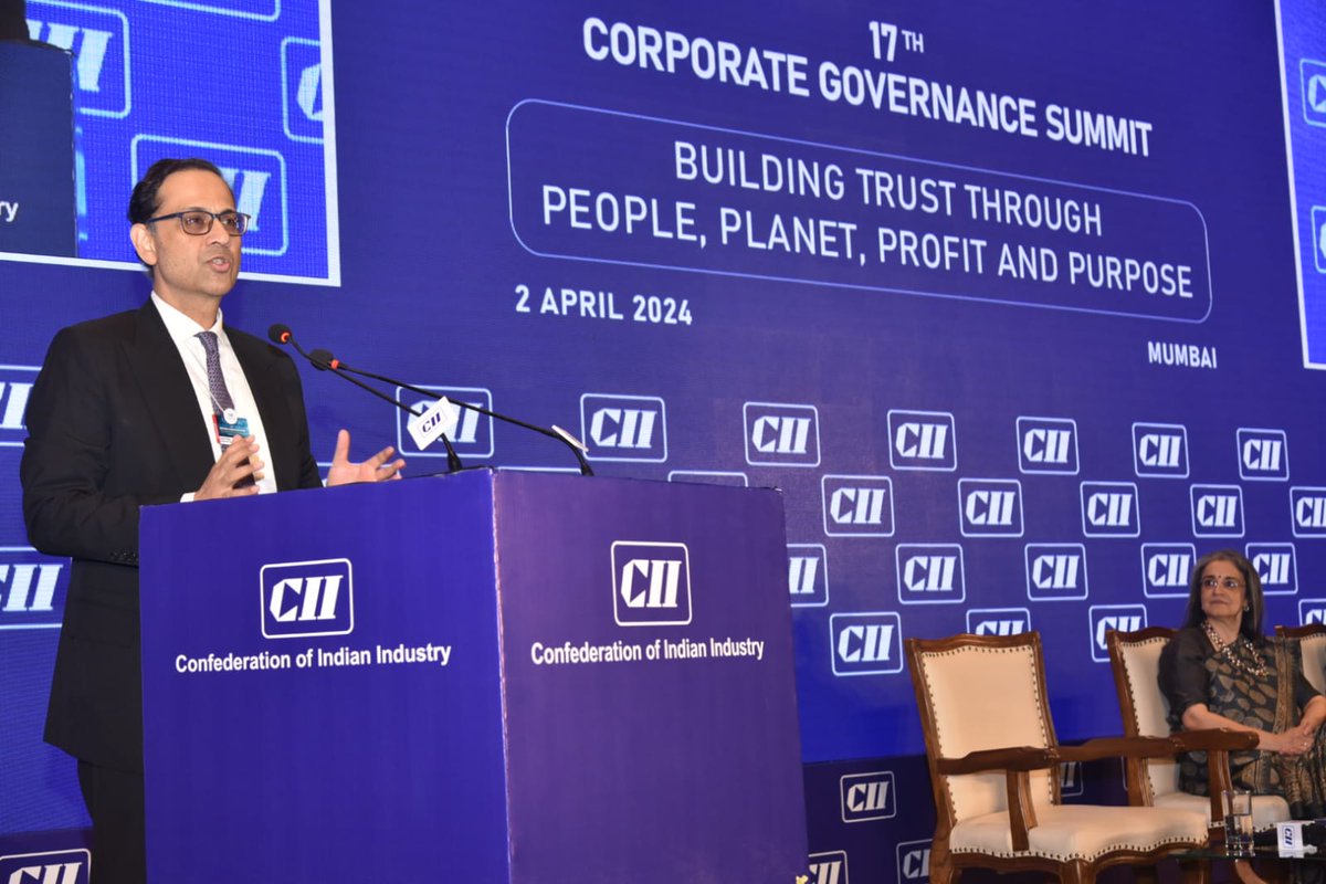 #SEBI has been proactive, collaborative and facilitative in streamlining regulations for listed companies. CII is engaging in regular dialogue with SEBI in a number of issues pertaining to #CorporateGovernance with the first voluntary code being created as early as 1998. -