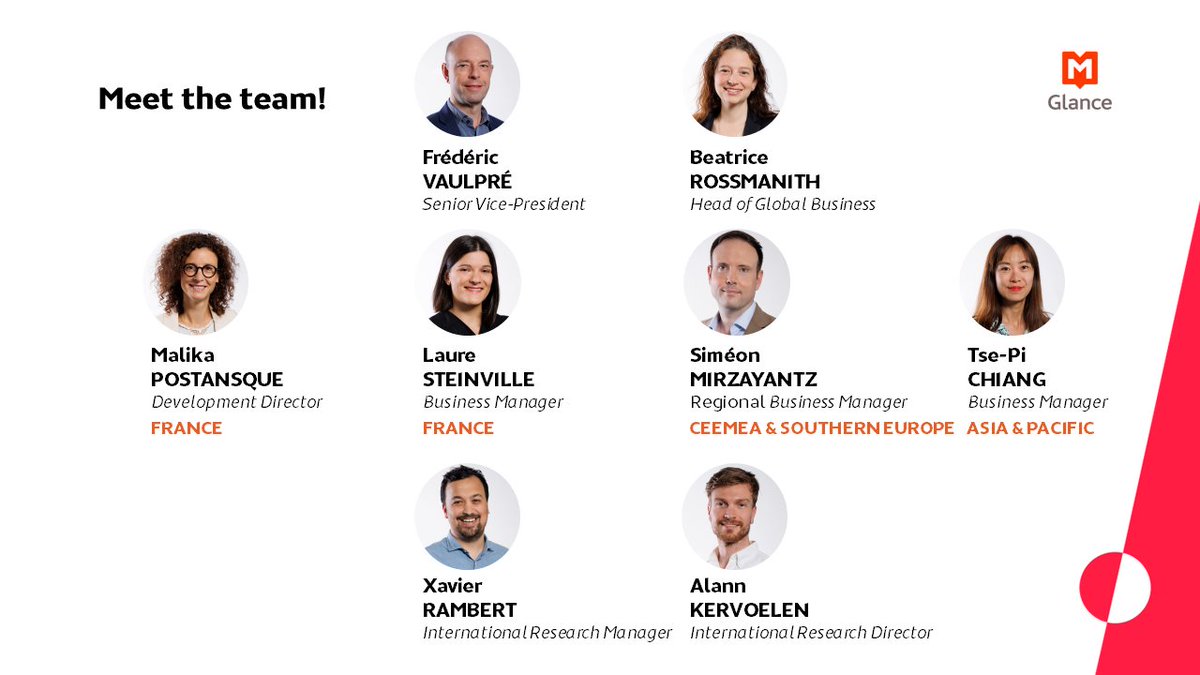 📣 [#CANNES] Meet Glance at #MIPTV! We will be hosting the opening conference at 9:00 am Riviera R8, booth #R7.E2
💡 #Glance can provide helpful key metrics &amp; practical insights for your decision-making!
👉Contact our team! #AudiencePerformance #ContentScouting #StrategicAdvising