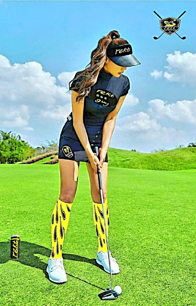 wen rekt gofl drip like this? 🤔 'A woman [sic] who can putt is a match for anyone.' - Willie Park #REKT