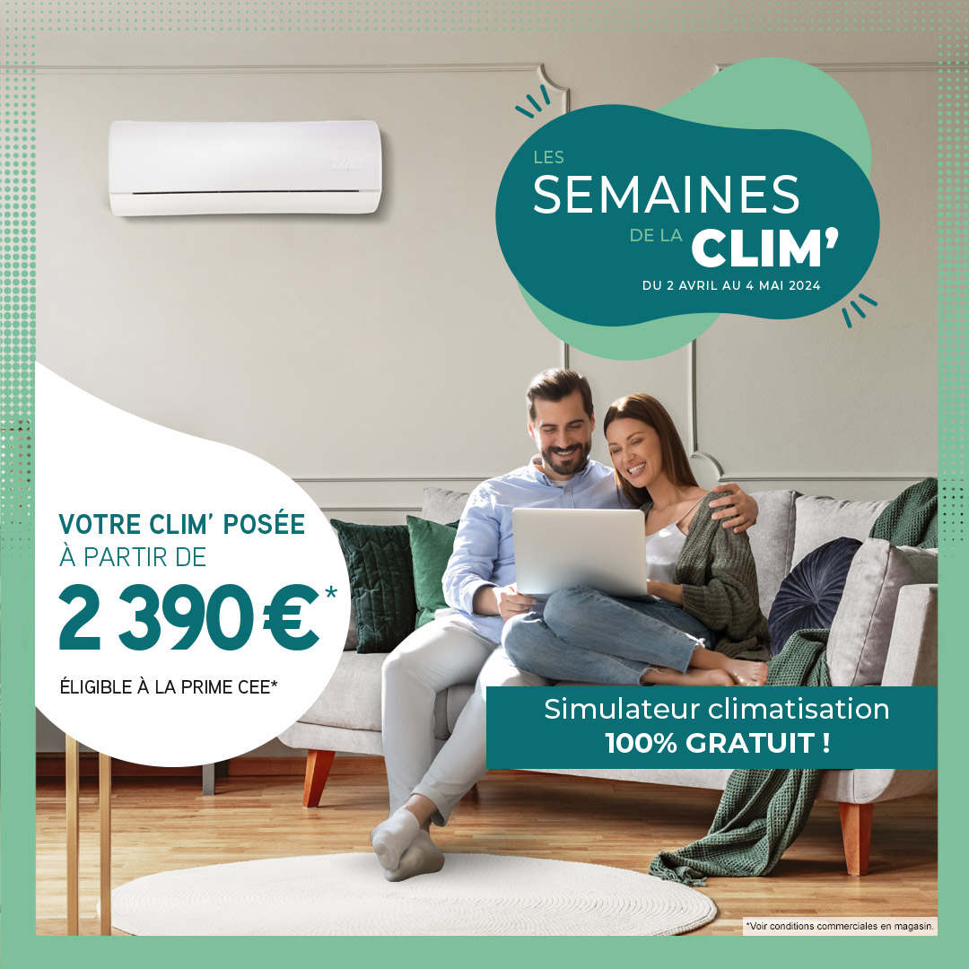 ❄️📣 Ne manquez pas les Semaines de la Clim' chez #EspaceAubade ! Votre #climatisation installée chez vous à un prix attractif ? C'est seulement jusqu'au 4 mai ! 😉 Rendez-vous ici pour en savoir plus : ow.ly/eV8O50R1YHN #promo #promoclim #clim