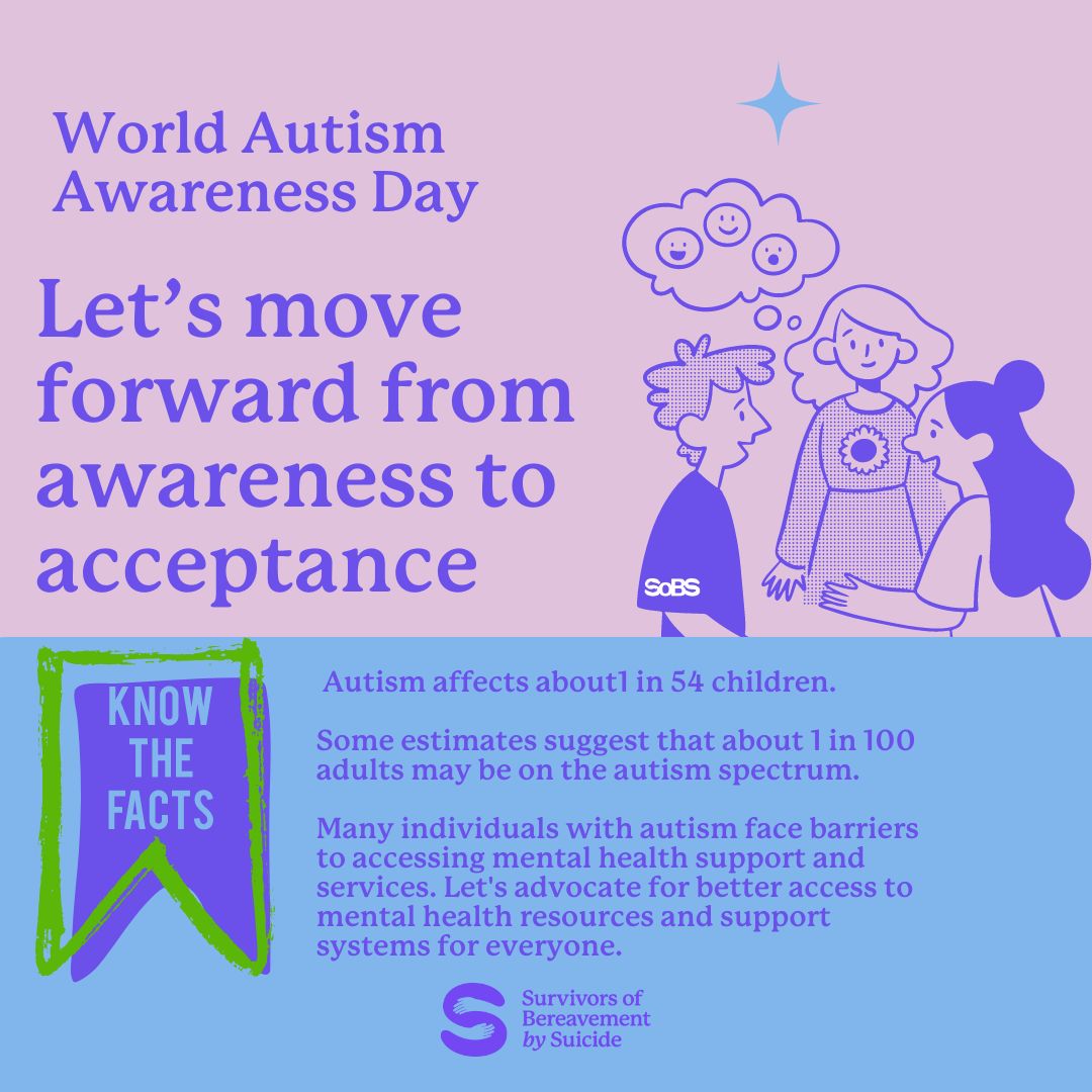 Embracing differences, celebrating uniqueness. 💙 Today and every day, let's spread acceptance and understanding for individuals on the autism spectrum #AutismAwareness #UnderstandingDifferences #Neurodiversity #AutismAcceptance