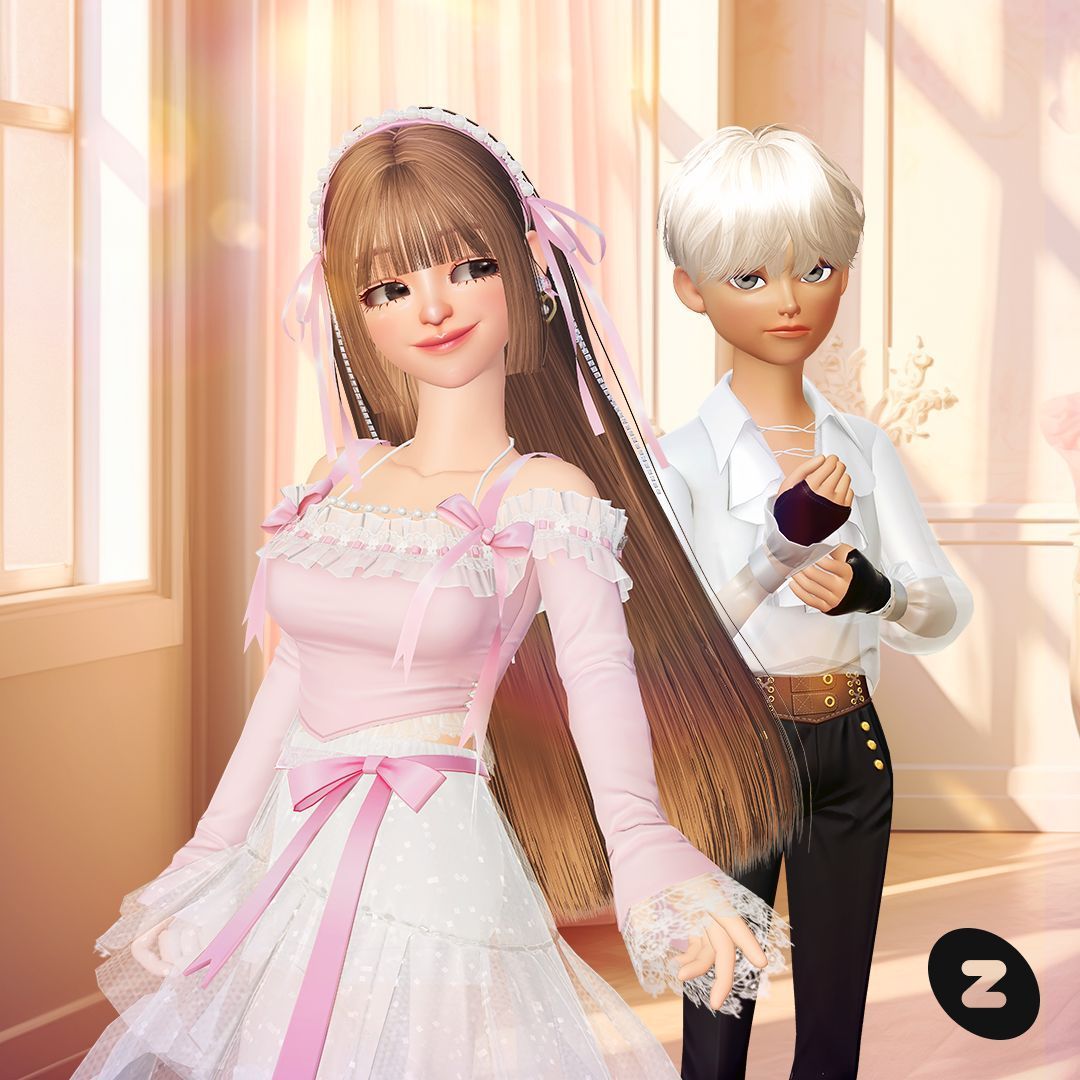 Ballerina in a Dress 🩰 Balletcore Collection is OPEN! Elevate your style with this off-the-shoulder top and unbalanced skirt! Perfect for that whole balletcore vibe! 👉buff.ly/3J38aTZ #ZEPETO #balletcore #offtheshoulder #bows #Character #Avatar #Virtualworld