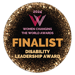 I`m a finalist in the Women Changing the World Awards #wcwawards24