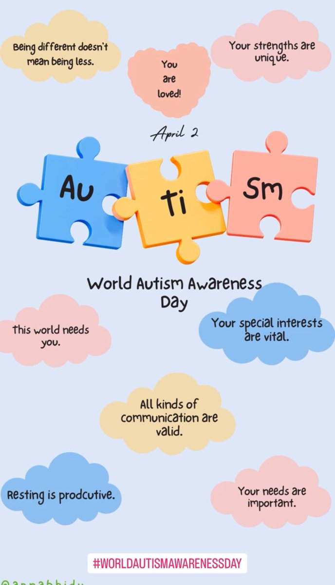 GeographyLHS23's tweet photo. #WorldAutismAwarenessDay https://t.co/ILmqJGyzuD