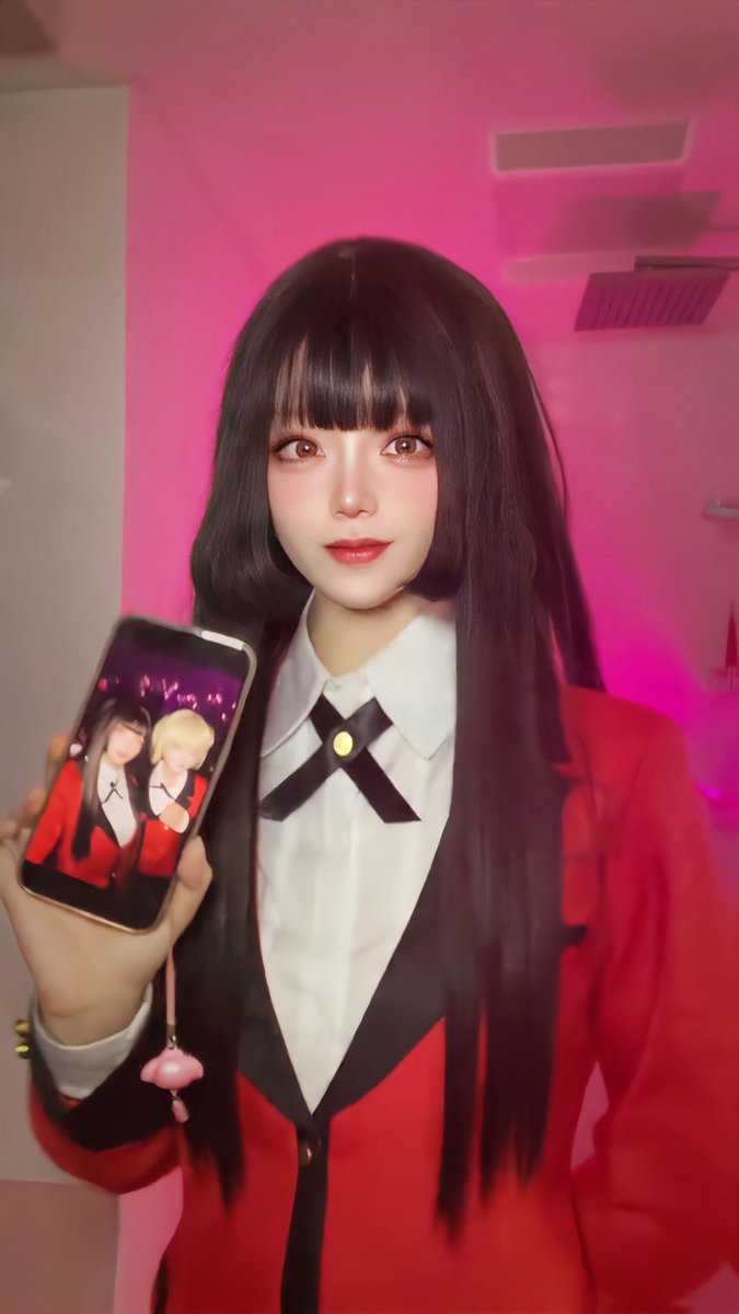 さぁ賭け狂いましょう♠️ #賭ケグルイ #蛇喰夢子コスプレ #kakegurui