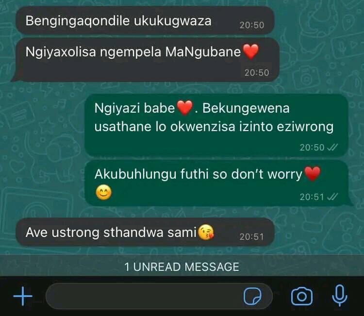 Nizofela emjolweni nina💀