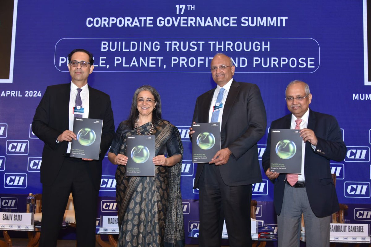 The role of the Industry Standards Forum is key in easing and enabling compliance with SEBI regulations. #SEBI is committed to the co-creation of regulations to streamline compliance efforts within the industry through the Industry Standards Forum. - Madhabi Puri Buch,