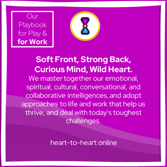 H2H_CWA's tweet image. We master together #collaborativeintelligence #spiritualinteligence #emotionalintelligence #culturalintelligence #conversationalintelligence,  adopt approaches to life &amp;amp; work that help us thrive, &amp;amp; deal with today's challenges. Join us: heart-to-heart.online #changewhisperers