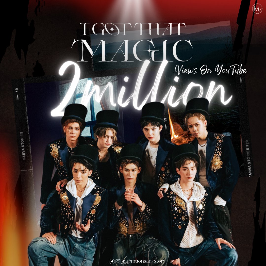 muonsan_story's tweet image. Congratulations 2,000,000 Views 🌟👑
#ATLASIGotThatMagic2M

🪄youtu.be/lZ3RCafyoDk 

#ATLASIGotThatMagic
#MuonATLAS #MUONSAN 
@Muonsantweet #ATLAS_th #ATLASth